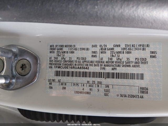 2024 FORD ESCAPE PHEV 9