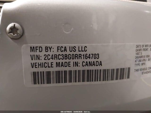 2024 CHRYSLER PACIFICA TOURING L AWD 9