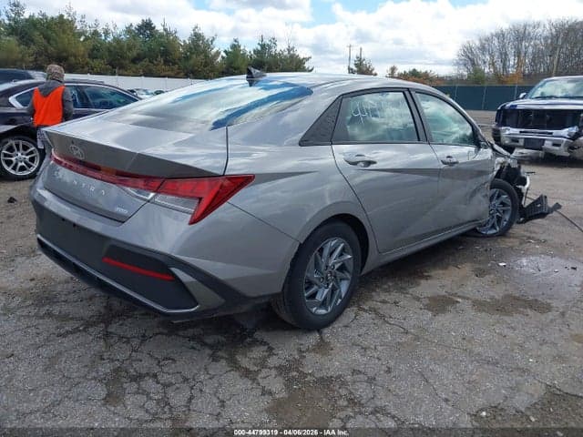 2025 HYUNDAI ELANTRA HYBRID BLUE 4