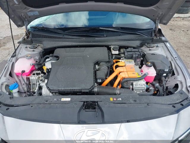 2025 HYUNDAI ELANTRA HYBRID BLUE 10
