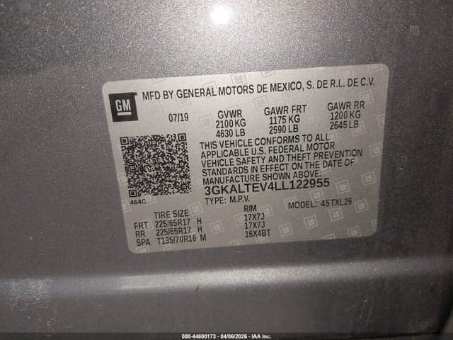2020 GMC TERRAIN AWD SLE 9