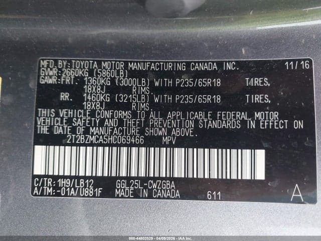 2017 LEXUS RX 350 9