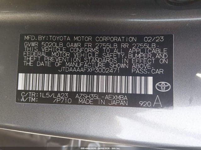 2023 TOYOTA CROWN LIMITED 9