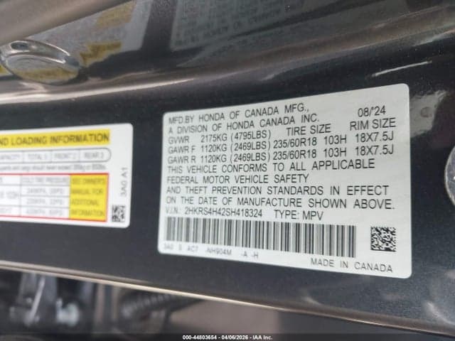 2025 HONDA CR-V EX AWD 9