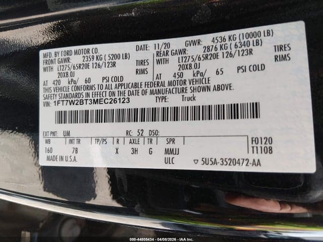 2021 FORD F-250 PLATINUM 9