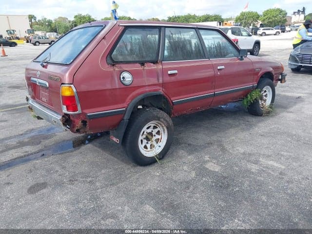 1982 SUBARU GL 4WD 4