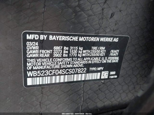 2025 BMW IX XDRIVE50 9