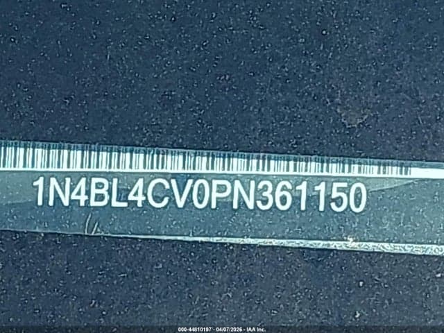 2023 NISSAN ALTIMA SR FWD 9