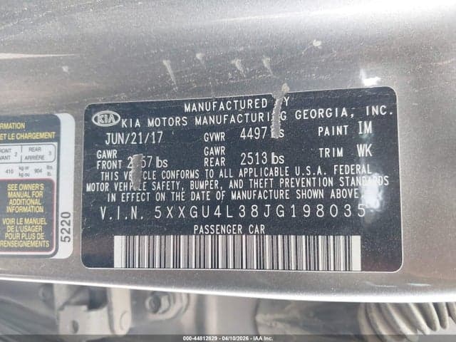 2018 KIA OPTIMA EX 9