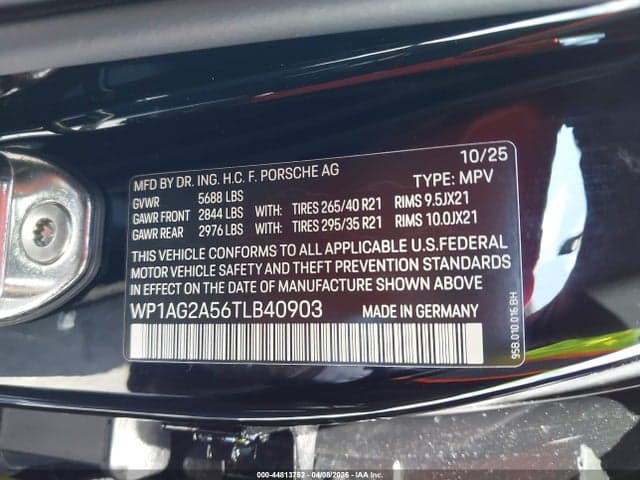 2026 PORSCHE MACAN S 9