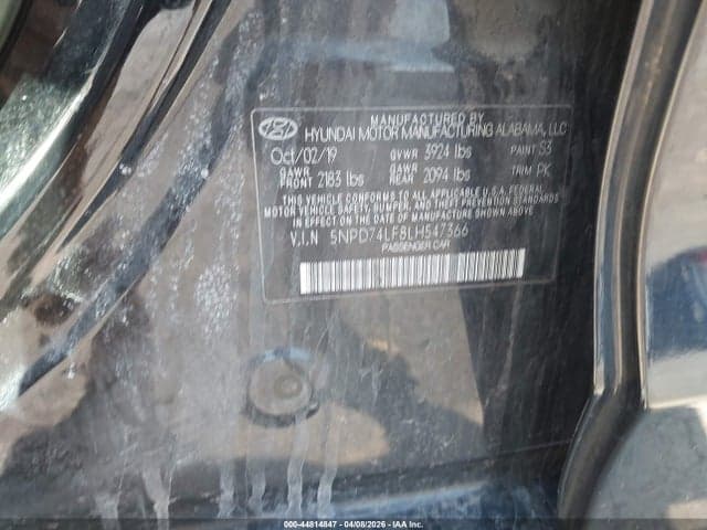 2020 HYUNDAI ELANTRA SE 9