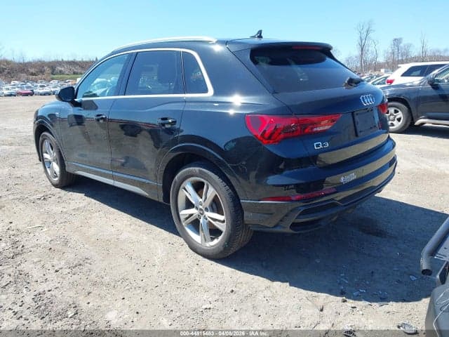 2021 AUDI Q3 PREMIUM 45 TFSI S LINE QUATTRO TIPTRONIC 3