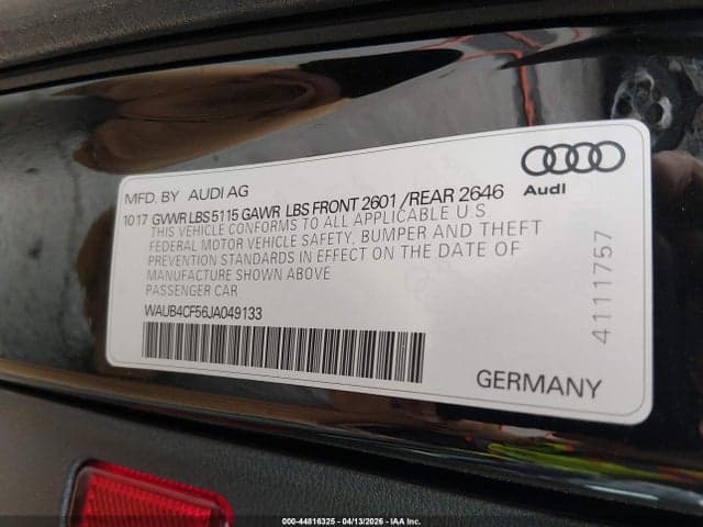 2018 AUDI S5 3.0T PREMIUM PLUS 9