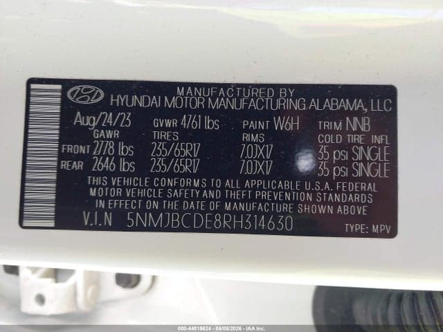 2024 HYUNDAI TUCSON SEL 9