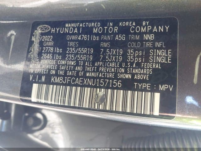 2022 HYUNDAI TUCSON XRT 9