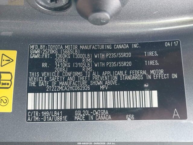 2017 LEXUS RX 350 9