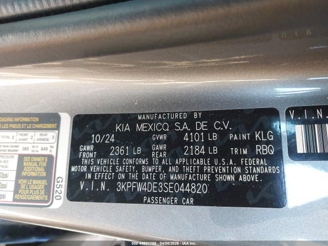2025 KIA K4 GT-LINE 9
