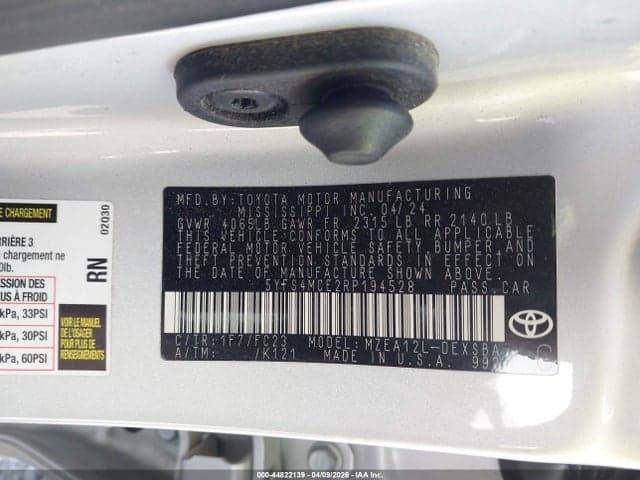2024 TOYOTA COROLLA SE 9