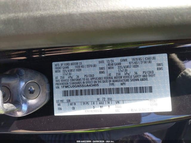 2025 FORD ESCAPE ACTIVE 9