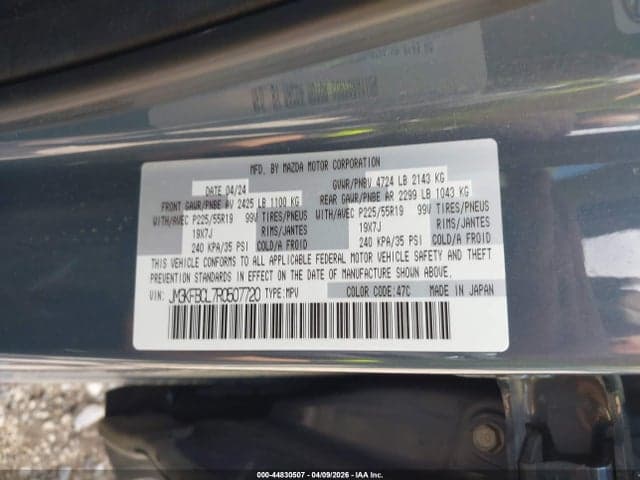 2024 MAZDA CX-5 2.5 S CARBON EDITION 9