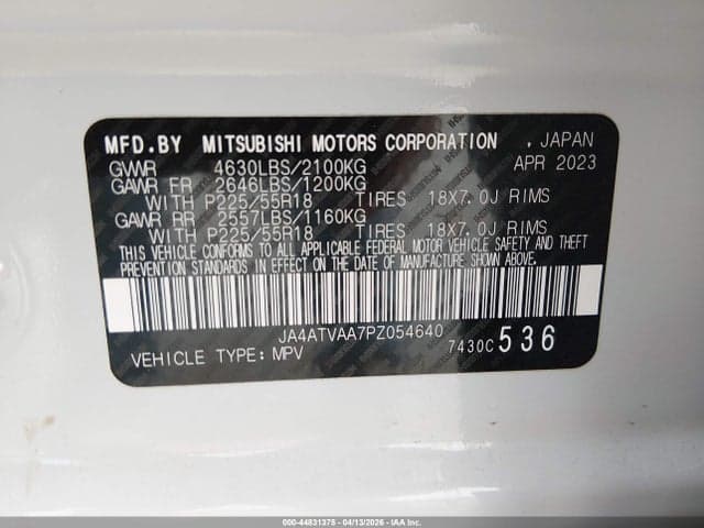 2023 MITSUBISHI ECLIPSE CROSS LE S-AWC 9