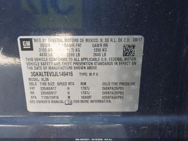 2018 GMC TERRAIN SLE 9