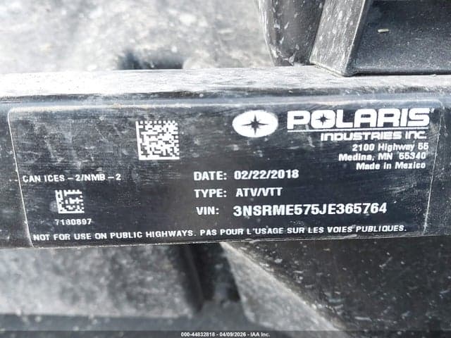 2018 POLARIS RANGER 570 EPS 10