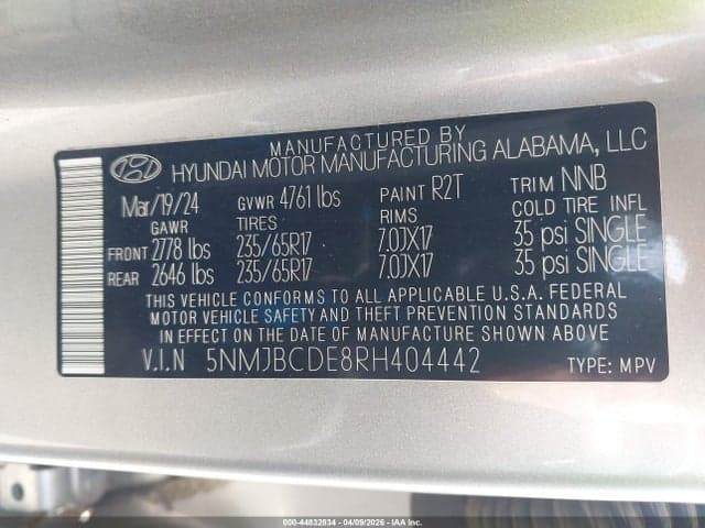 2024 HYUNDAI TUCSON SEL 9