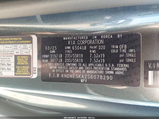2025 KIA CARNIVAL MPV HYBRID SX PRESTIGE 9