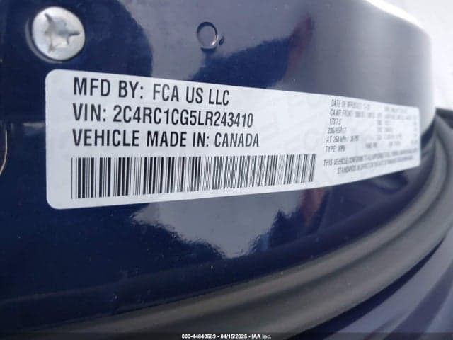 2020 CHRYSLER VOYAGER LX 9