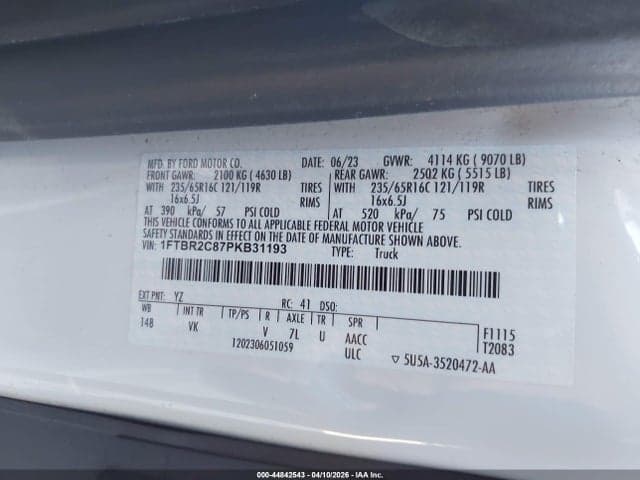 2023 FORD TRANSIT-250 9