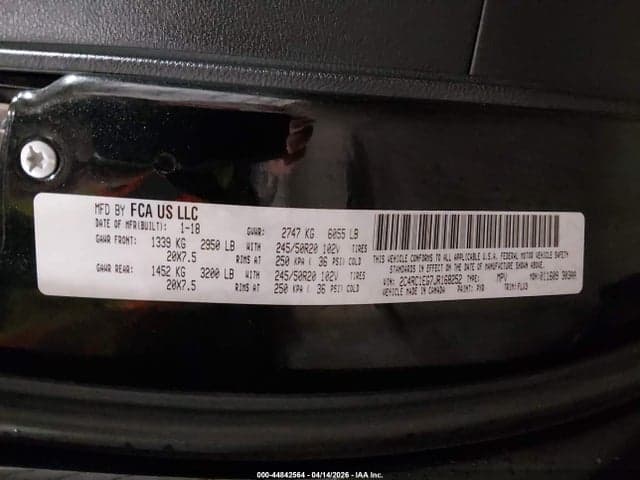 2018 CHRYSLER PACIFICA TOURING L PLUS 9
