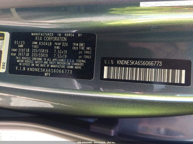 2025 KIA CARNIVAL MPV HYBRID SX PRESTIGE 9