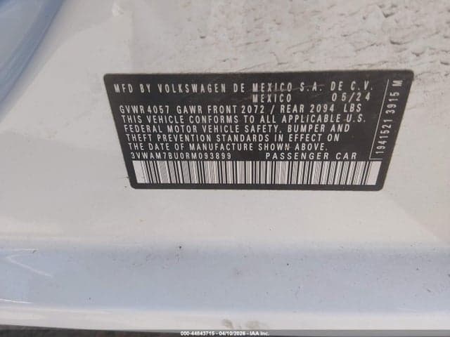 2024 VOLKSWAGEN JETTA 1.5T SPORT 9