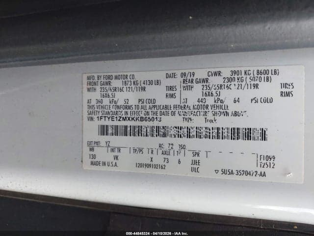 2019 FORD TRANSIT-150 9
