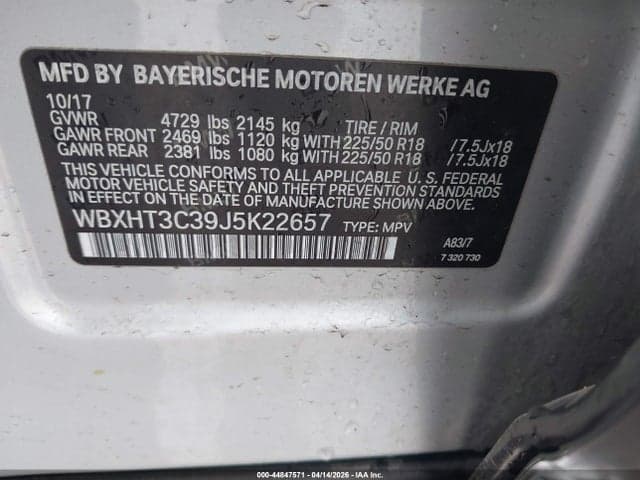 2018 BMW X1 XDRIVE28I 9