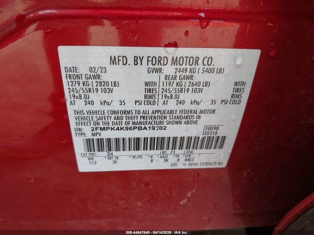 2023 FORD EDGE TITANIUM 9
