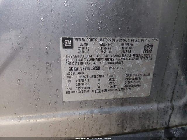 2018 GMC TERRAIN SLT 9