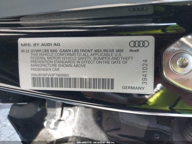 2023 AUDI RS E-TRON GT QUATTRO 9