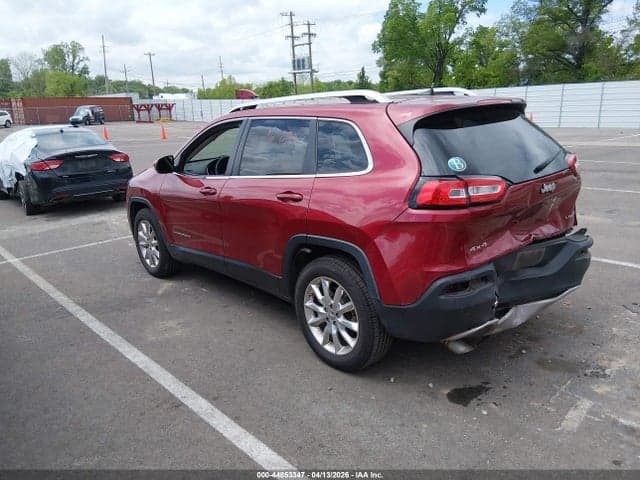 2017 JEEP CHEROKEE LIMITED 4X4 3