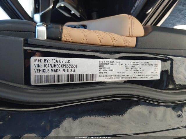 2023 JEEP GRAND CHEROKEE SUMMIT 4X4 9