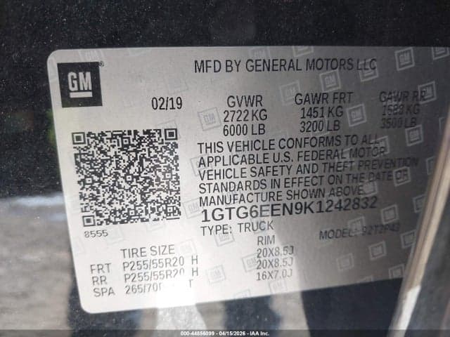 2019 GMC CANYON DENALI 9