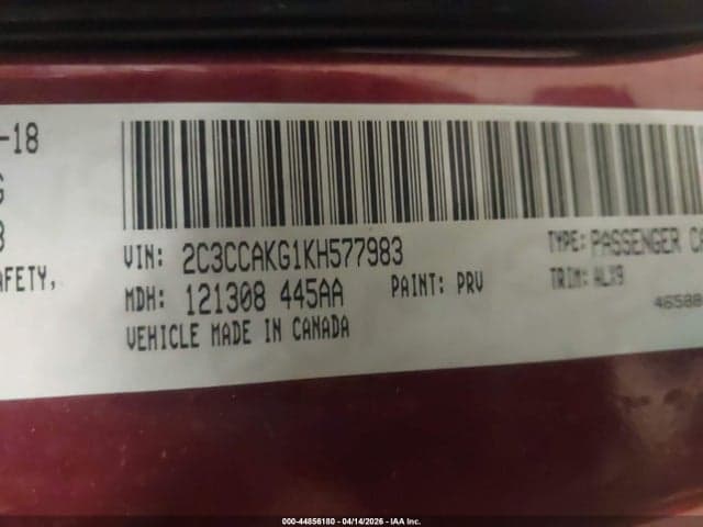 2019 CHRYSLER 300 LIMITED AWD 9