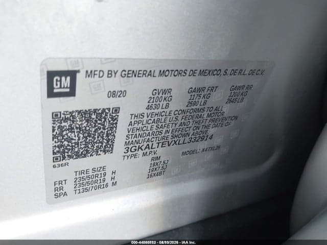 2020 GMC TERRAIN AWD SLE 9