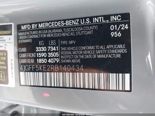 2024 MERCEDES-BENZ GLS 450 4MATIC 9