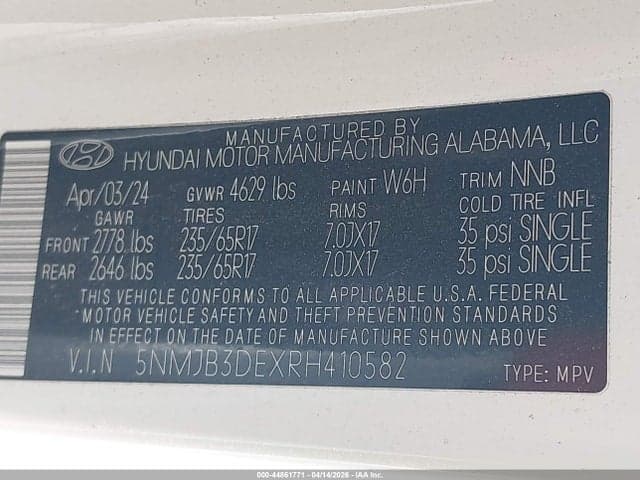 2024 HYUNDAI TUCSON SEL 9