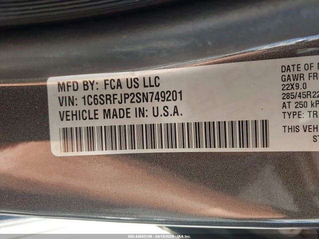 2025 RAM 1500 LARAMIE 4X4 5'7 BOX 9