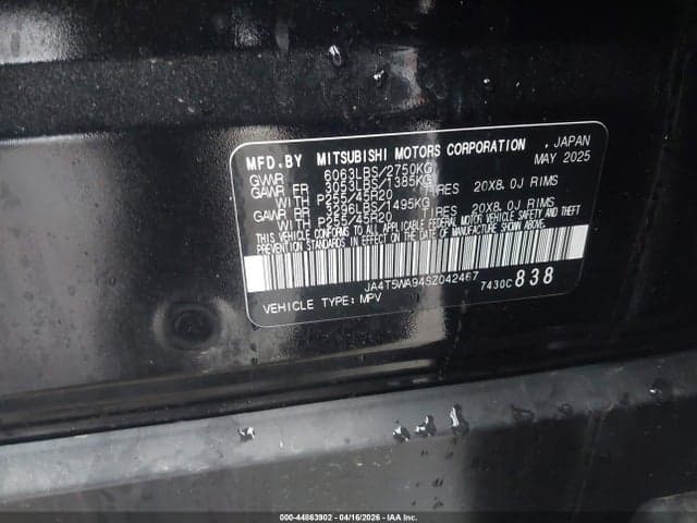 2025 MITSUBISHI OUTLANDER PHEV SEL BLACK EDITION 9