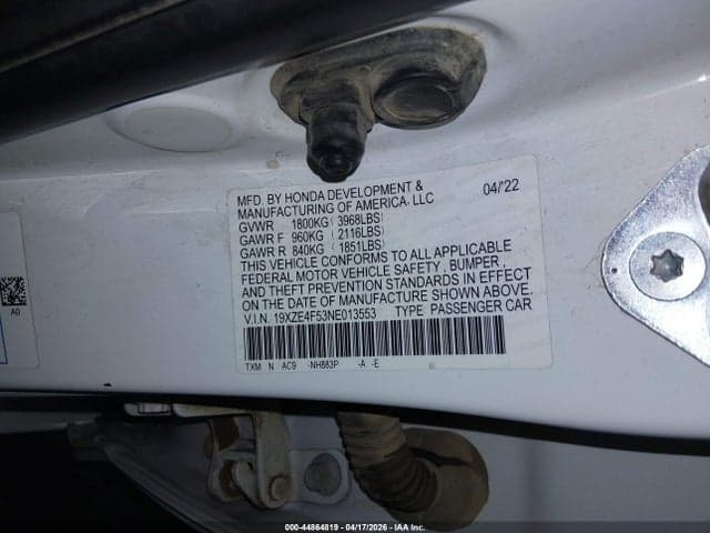 2022 HONDA INSIGHT EX 9