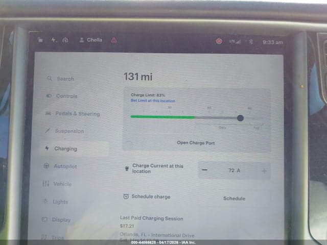 2018 TESLA MODEL X 100D/75D/P100D 17